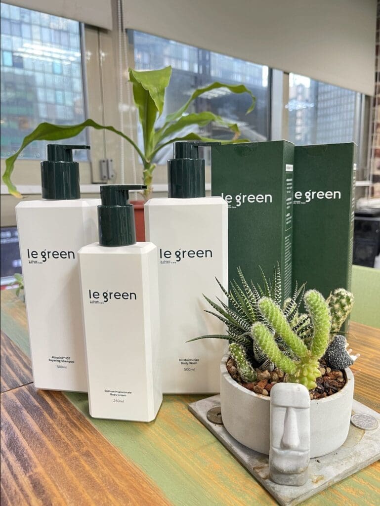 開箱：Le Green植萃洗沐組合，在黃金18秒裡清潔加保養