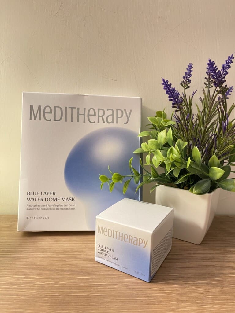 MEDITHERAPY藍水光保濕果凍凝膠+藍水光保濕果凍面膜：更深層持久的補水力，重拾肌膚彈性的秘密