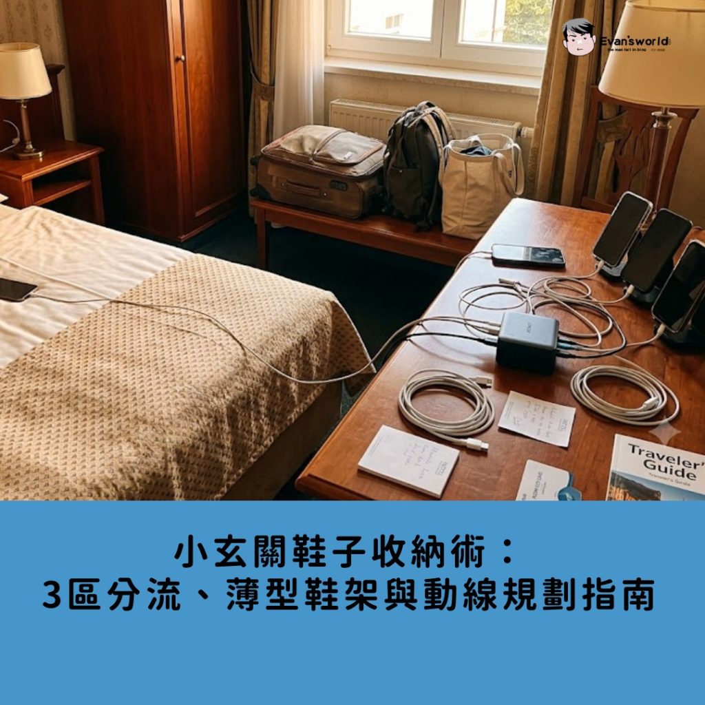 旅遊充電指南：萬國轉接頭、多孔充電器與延長線怎麼配才不踩雷？